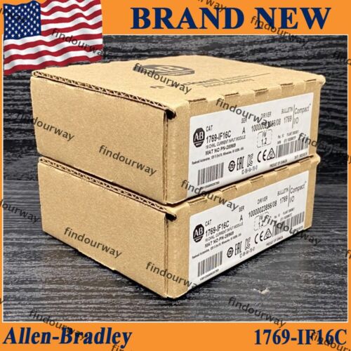 New Allen Bradley 1769-IF16C CompactLogix 16 Pt A/I Current Module 1769IF16C US - Picture 1 of 7