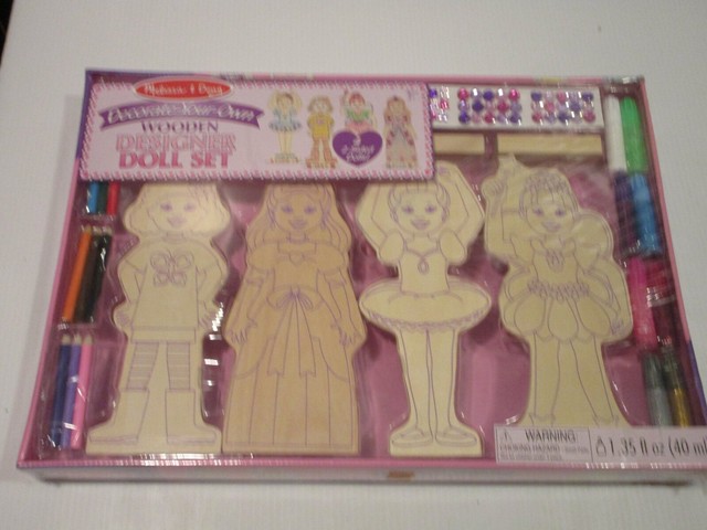 melissa and doug created by me designer dolls