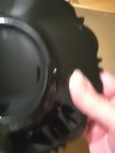 Mt Pleasant Black Glass 8 inch  Round Luncheon Lunch Plate, L E Smith  #JJ95 — photo 6