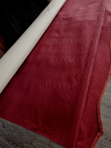 TAFFETA QUALITY TERRACE HOUSE CUSTOM MADE ROMAN PULL DOWN Window Roll Blind 7Ft - Picture 7 of 9
