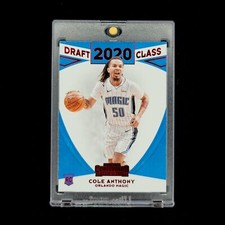 Rare Cole Anthony RC 2020-21 NBA Contenders Red Parallel Draft Class Rookie #23