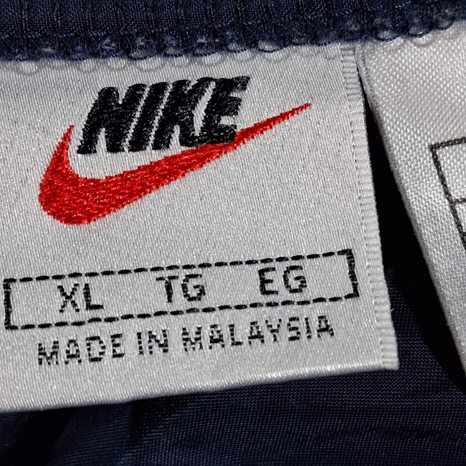 SACAI X NIKE Giacca a vento vintage Nike reversibile XL bianca etichetta tasche full zip ventilata