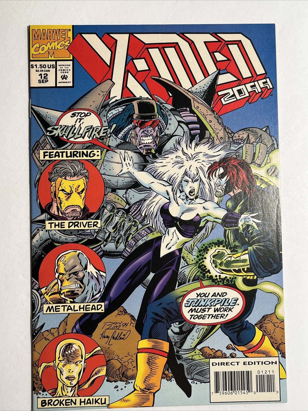 X-Men #12 Marvel Comics Sept 1992 1st Appearance Of Hazard Disney MCU