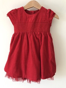 marks and spencer red dress