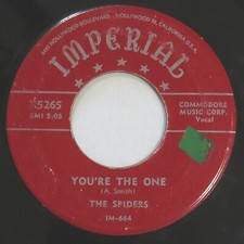 The Spiders I Didn't Want To Do It 45 7" Single Imperial Doo Wop Vocal Group