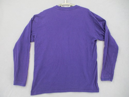 Los Angeles Lakers Shirt Mens Large Purple Yellow Long Sleeve Logo NBA Graphic - Picture 12 of 22