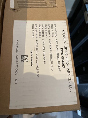 Dell 2U B6 Rails PowerEdge R740 R740xd R730 R830 R720 R520 R510 R720XD R820 - Picture 2 of 6