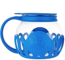 Ecolution Micro-Pop Microwave Popcorn Popper 3QT - Temperature Safe Glass