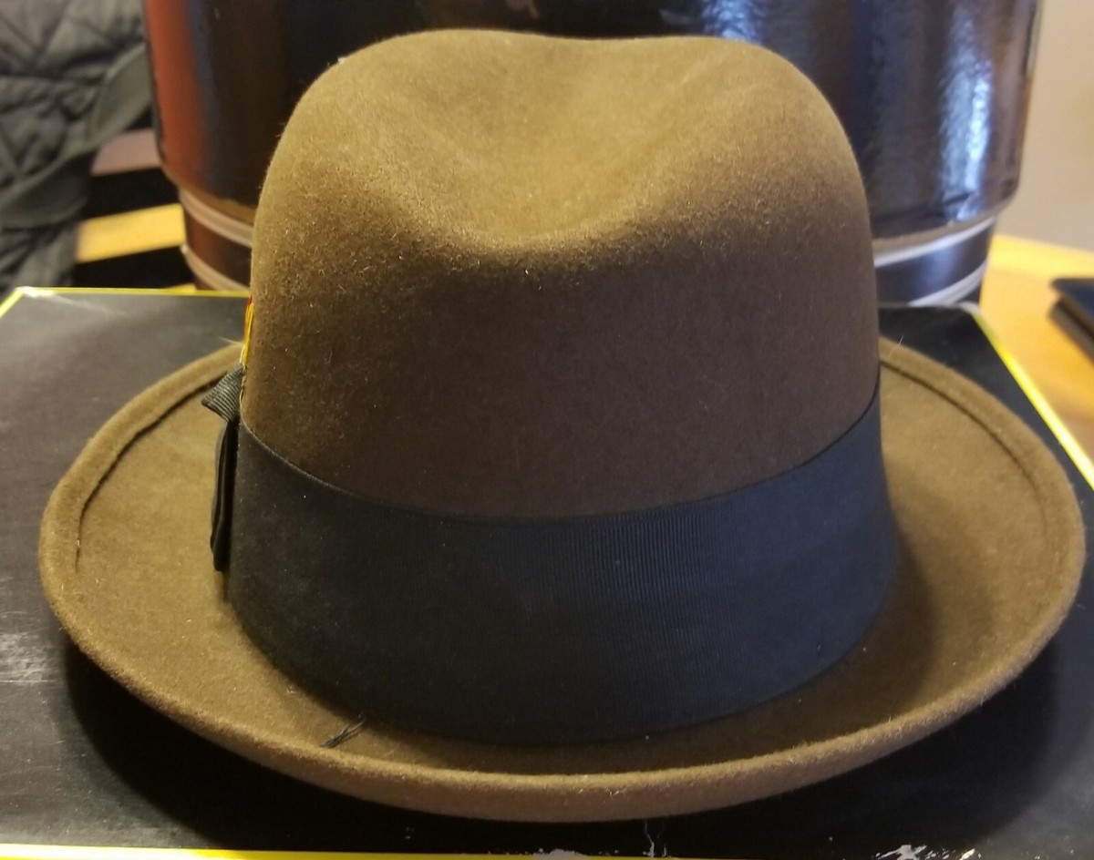 帽子 50s Vintage ADAM Deluxe hat 1/4 58cm 50s Vintage ADAM Deluxe hat 1/4 58cm