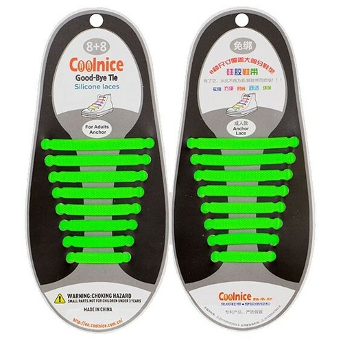 16pcs Coolnice Silicone No-Tie Elastic Unisex Shoelaces for Adult,13 Colour Avai - Picture 39 of 58