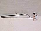 HONDA CL125A LEFT HAND EXHAUST PIPE N.O.S., 18420-243-000 , 1967 TO 1969 — photo 1