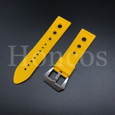 24MM RUBBER DIVER WATCH BAND STRAP FITS FOR BREITLING NAVITIMER AVENGER COLT YL