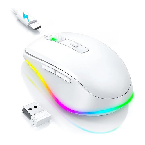 LED Rechargeable Moving Mouse with Undetectable Random Movement Keeps - Picture 8 of 11