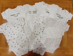 asda long sleeve baby vests