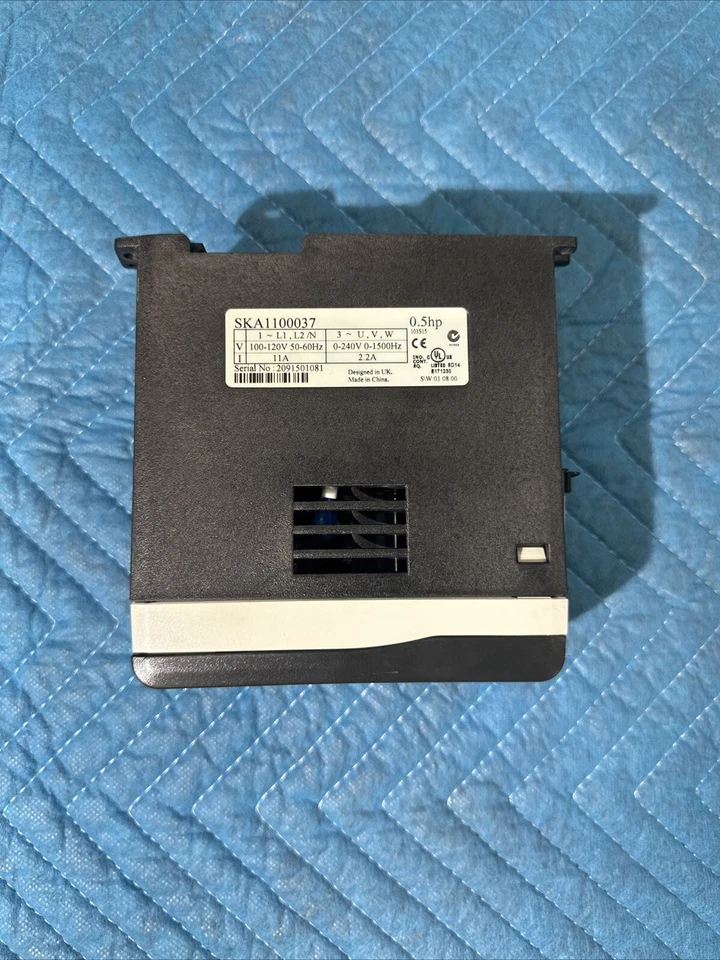 Emerson Commander SKA1100037 0.5hp 120VAC 11A 240VAC 2.2A - Image 3 of 3