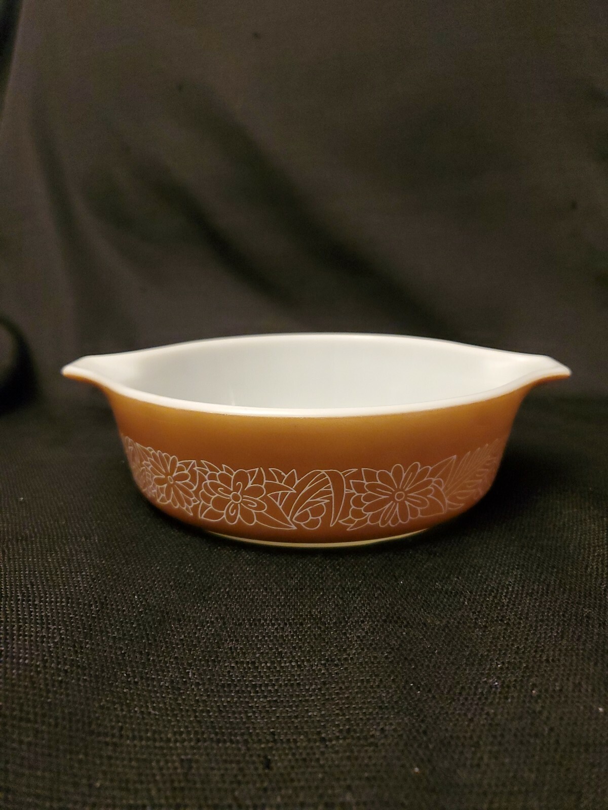 Pyrex Woodland Brown Casserole Bowl No 471-B 500 ml No Lid