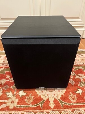 1-Owner B&W Bowers & Wilkins 700W ASW2500 Active Subwoofer Speaker & Power Cable