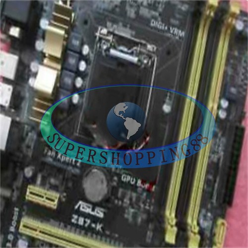 Placa madre ASUS Z87-K LGA 1150/zócalo H3 Intel Z87 DDR3 1 PIEZA USADA - Imagen 3 de 6