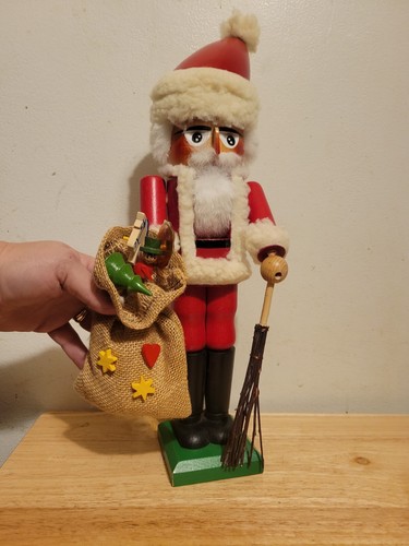 Cascanueces Steinbach retirado 17"" Navidad Santa Folklore Ruprecht Alemania - Imagen 20 de 23