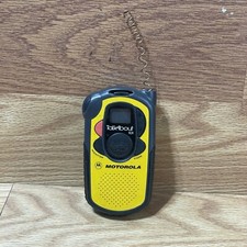 Motorola Talkabout 101 Yellow/Black Handheld Portable FRS UHF Two Way Radio