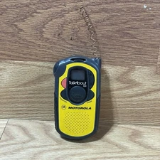 Motorola Talkabout 101 Yellow/Black Handheld Portable FRS UHF Two Way Radio
