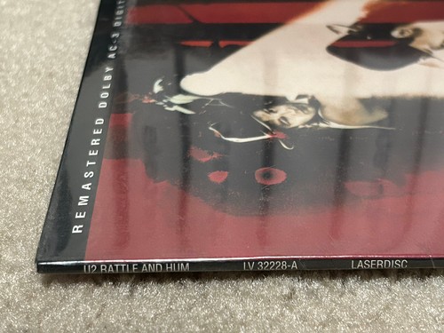 NEW! Laserdisc U2: Rattle & Hum 1988 Bono Edge Irish Rock Band Desire music - Picture 4 of 8