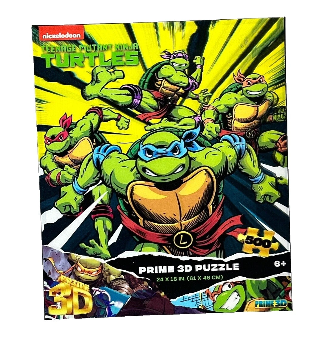 Teenage Mutant Ninja Turtles Puzzles de cartón 3-4 años