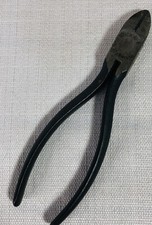 Utica 41-6 Diagonal Electrician Pliers Vintage Made in the USA Wire Cutters
