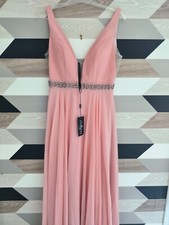 langes Kleid Gr. 42 Hochzeit Brautjungfer rosa