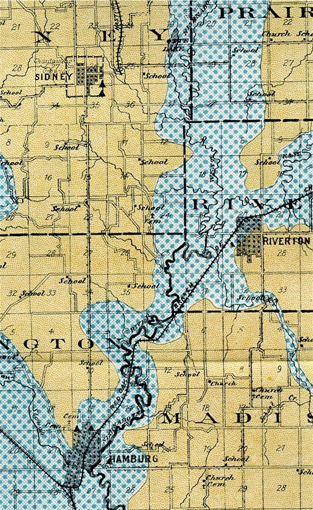 1903 SIDNEY HAMBURG IA thurman TABOR RIVERTON farragut RANDOLPH