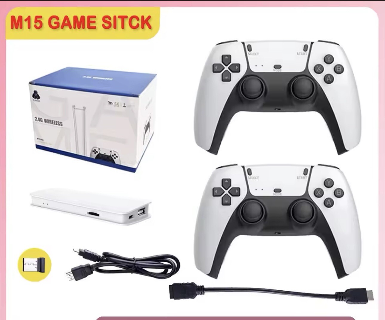 OFFERTA M15 Game Stick 4K: 20000 Giochi Gratis e Spedizione Veloce