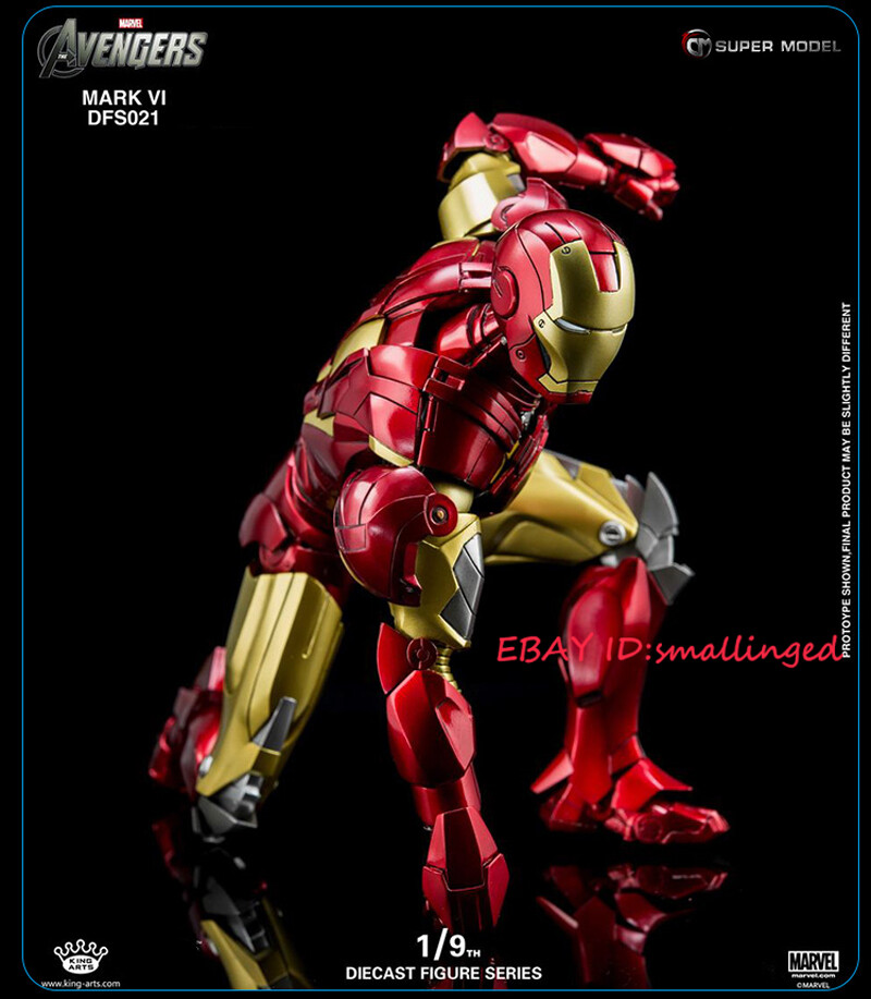 KingArts キングアーツ アベンジャーズ アイアンマン マーク31 1/9 King Arts Iron Man Mark31 1/9 Avengers : Age of Ultron Mk31