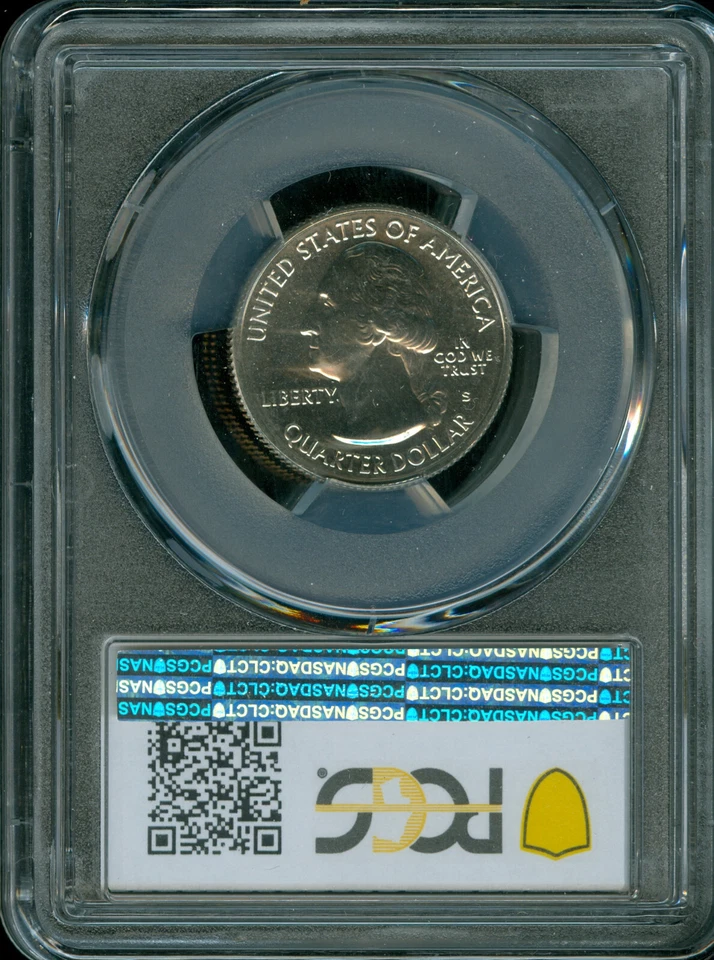 2014 S GREAT SAND DUNES QUARTER PCGS MS 68 PL MAC FINEST & SPOTLESS POP 3 . - Image 2 of 2