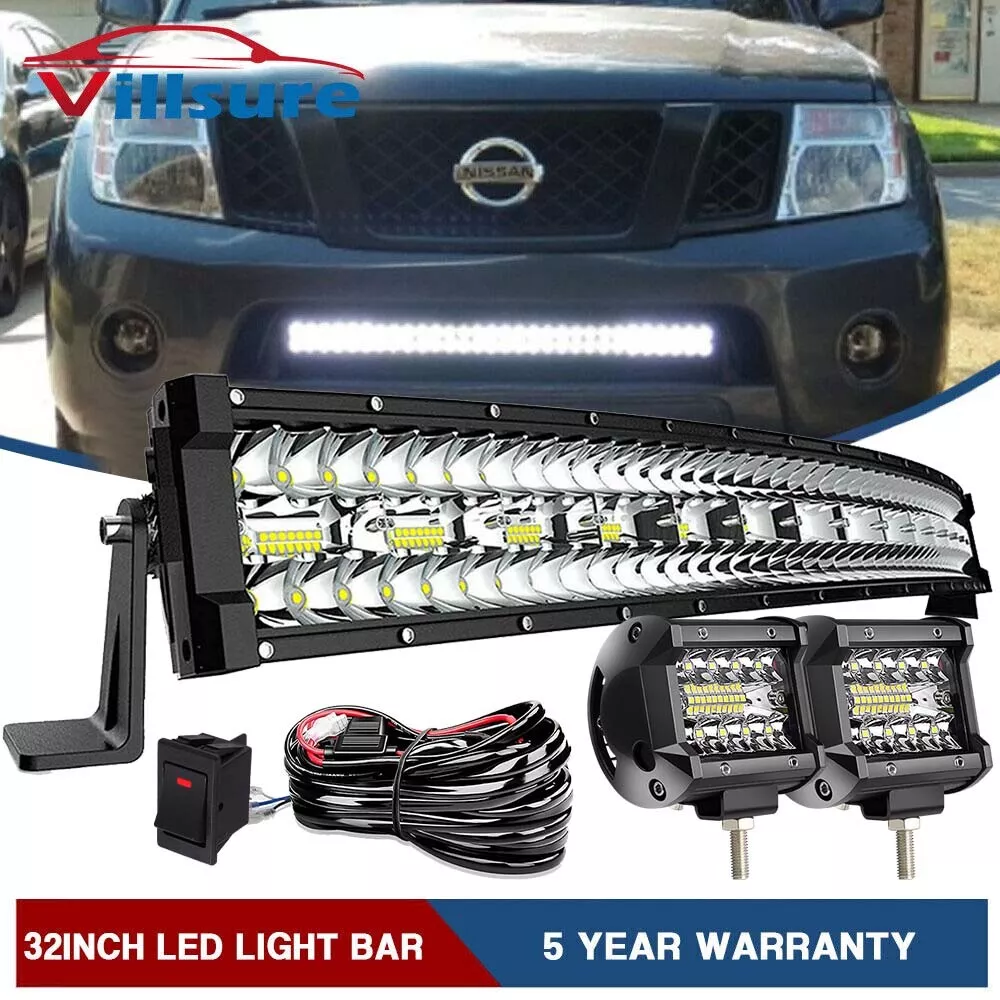 Xterra Lifted With Light Bar