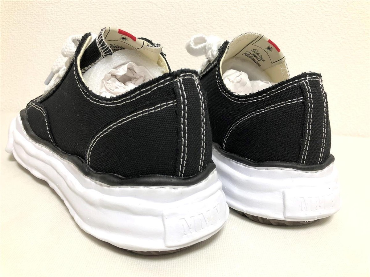 MIHARA YASUHIRO PETERSON OG Sole Canvas Low-top black | eBay