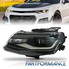 For 2016-2022 Chevy Camaro HID Headlight Headlamp W/o HID D3S Bulb Left Side LH