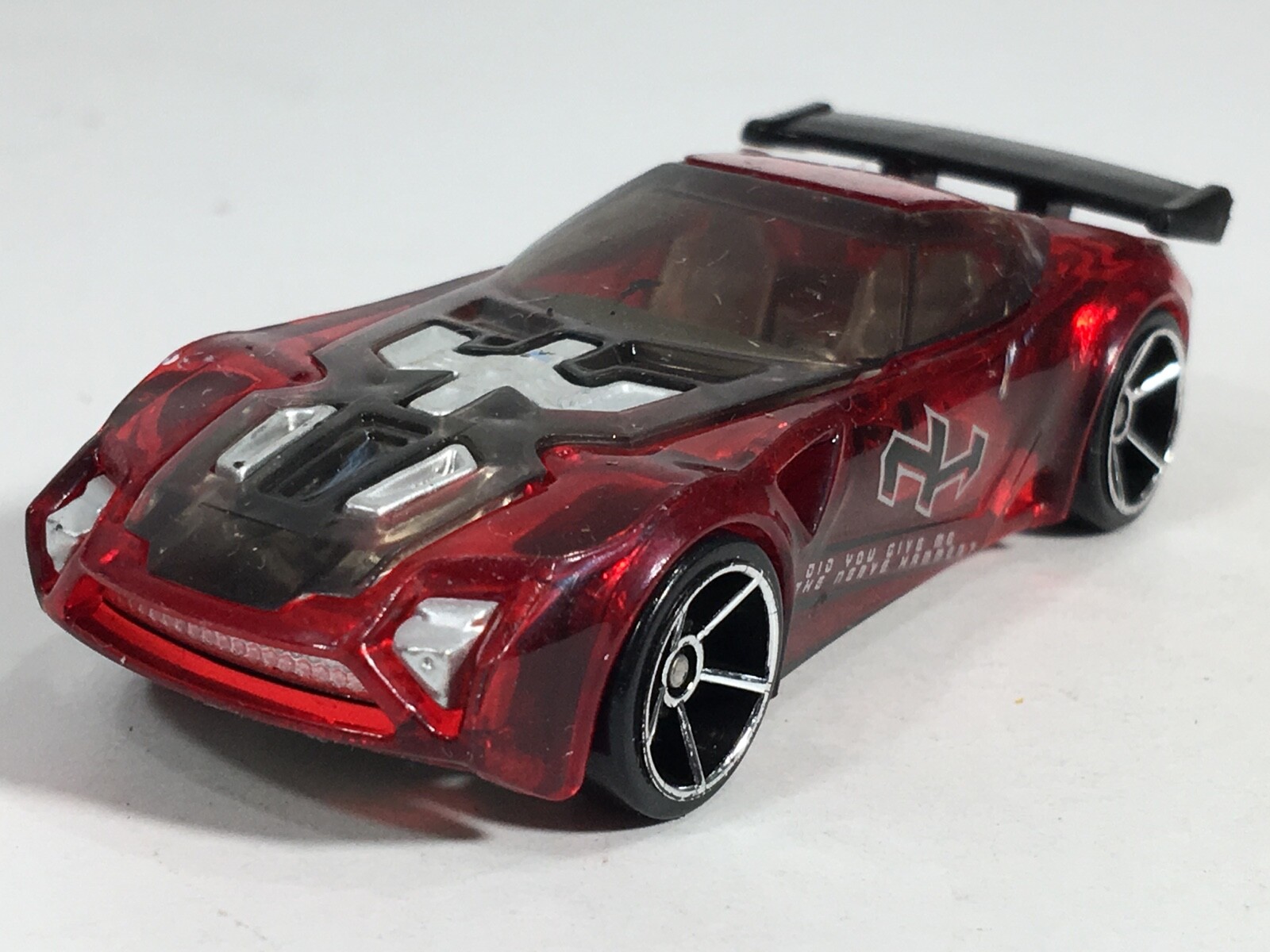 Hot Wheels 2015 Nerve Hammer Translucent Red HW X-Raycers Series Malaysia (#3)