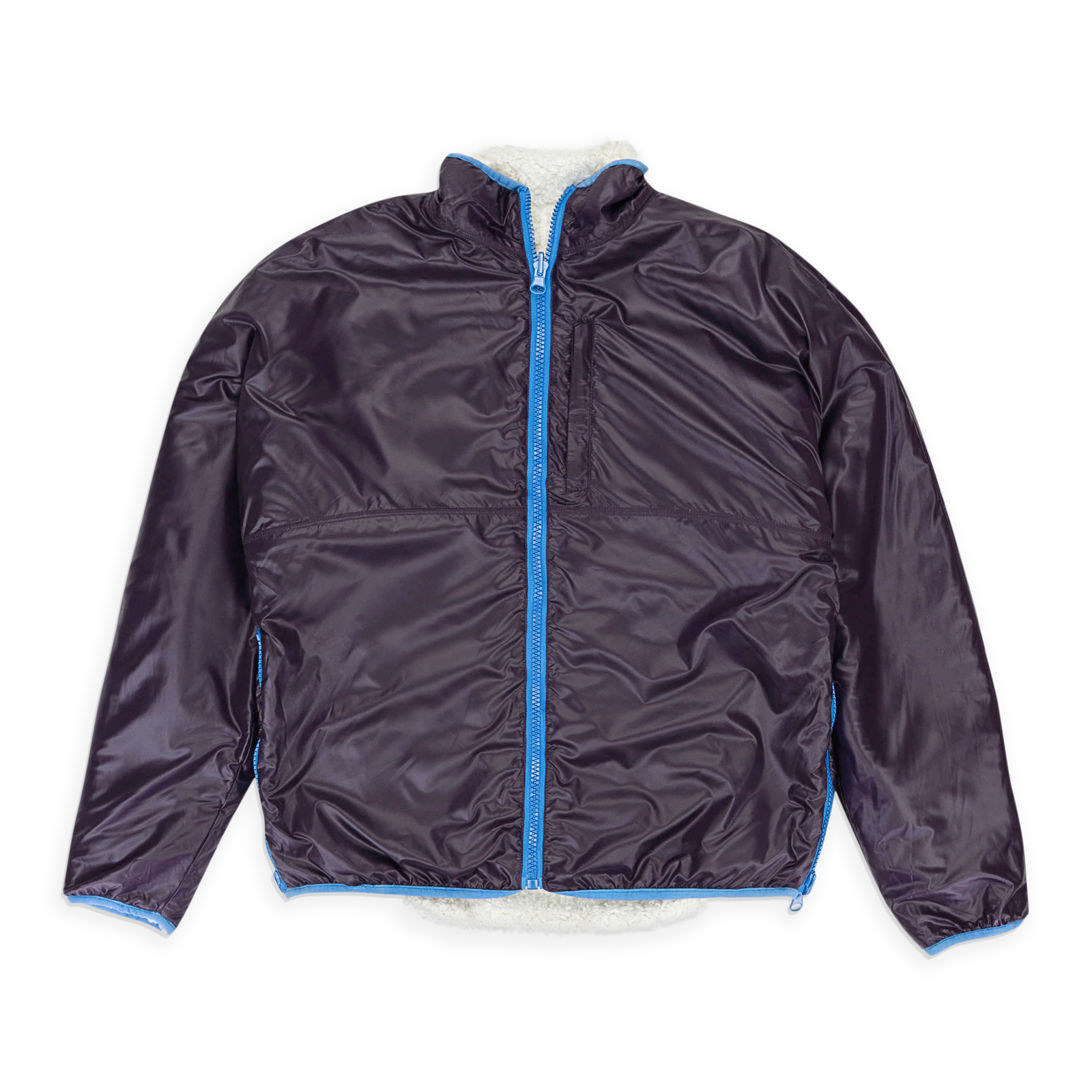 РАБОЧАЯ КУРТКА NWT PHANES SHERPA ЦВЕТА СЛОНОВОЙ КОСТИ НА МОЛНИИ СПЕРЕДИ, РАЗМЕР M $295