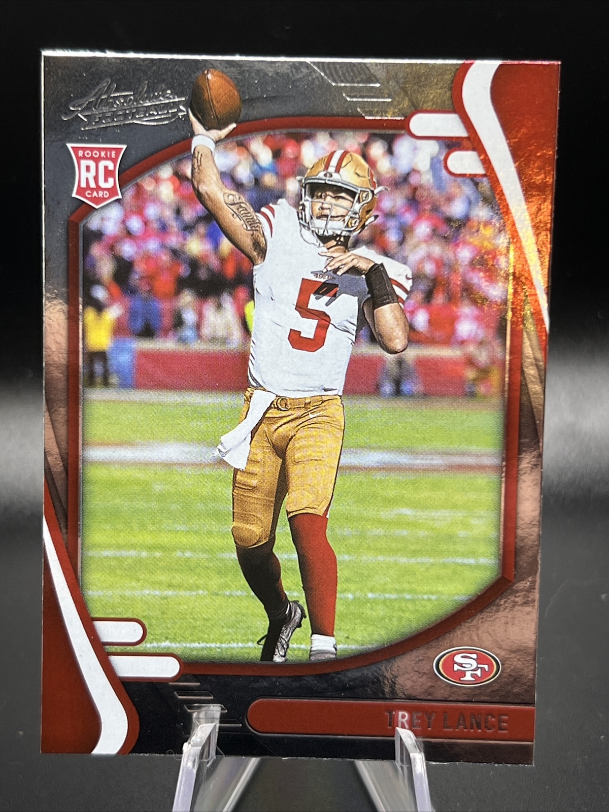 2021 Panini Absolute Trey Lance Rookie #103 Base - San Francisco 49ers