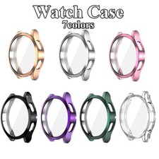 Samsung Galaxy Watch 4 5 6 40/44 Tempered Glass Protector Screen Case Cover