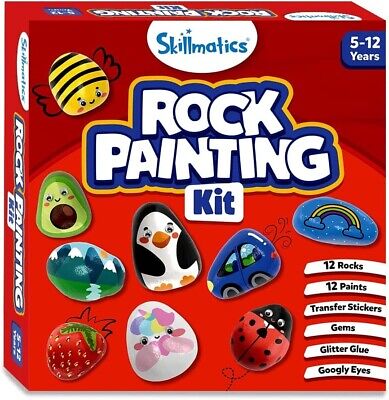 Skillmatics Rock Painting Kit for Kids Art & Craft Creative Activity Fun