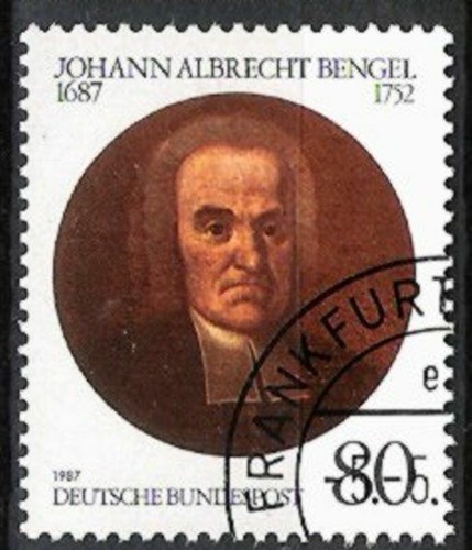 BUND Nr.1324 Johann Albrecht Bengel 1987, gestempelt