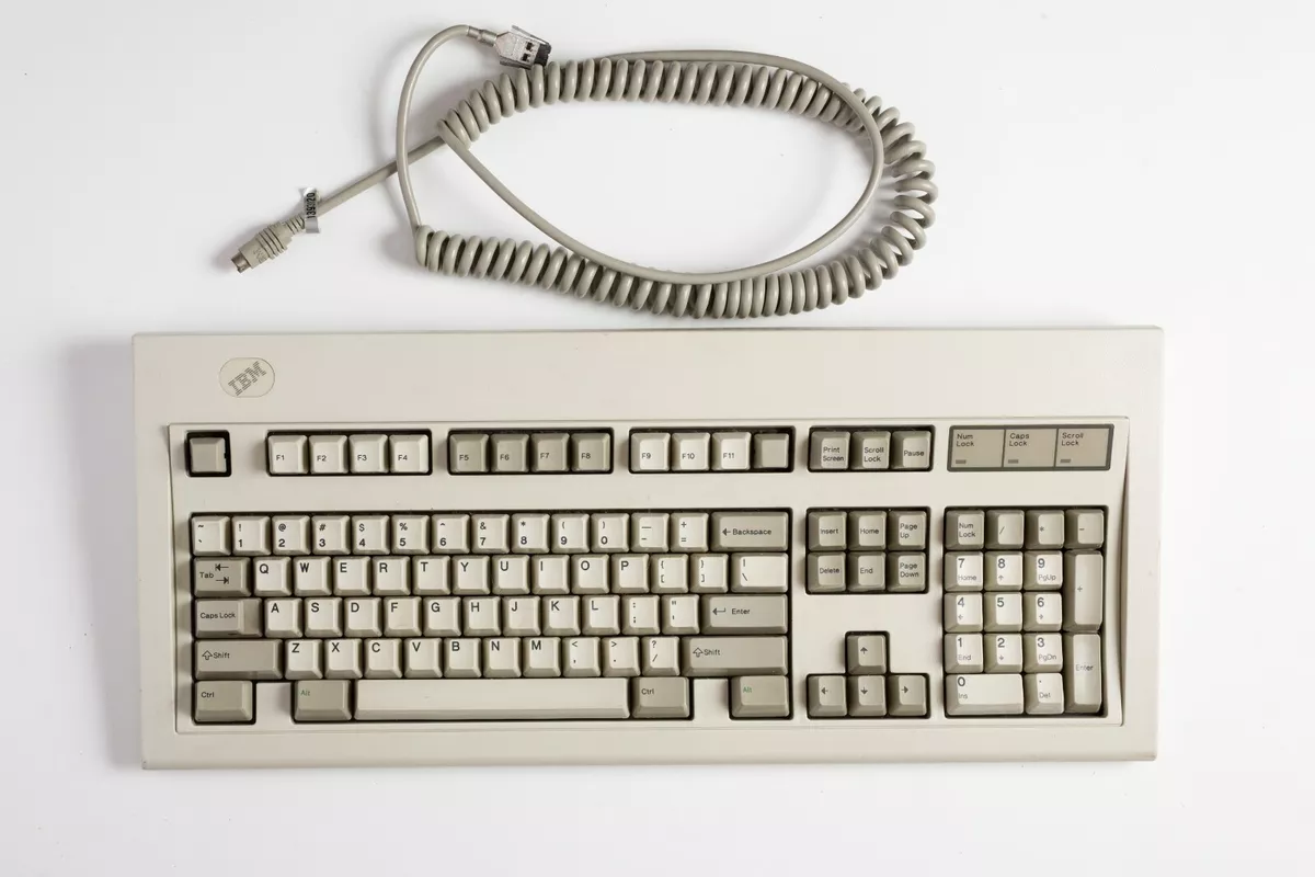 IBM Model M 1391401 Vintage 1988 Keyboard Buckling Spring Clicky TESTED