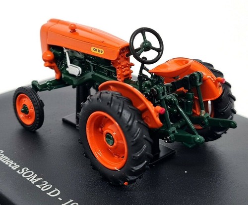 Hatchette 1/43 - Someca SOM 20 D 1958 Orang Diecast & Plastic model Farm tractor - Picture 4 of 4