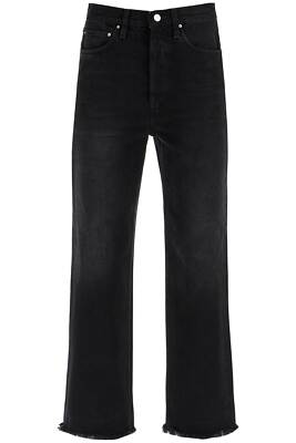 デニム・ジーパン TOTEME Woman Jeans Black 241WRB2545FB0046 068 TOTEME Toteme トーテム ジーンズ TWISTED SEAM DENIM FULL