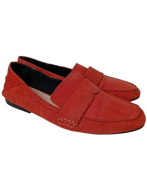 ZARA Mocassins Dames Chaussures T EU 37 orange foncé style décontracté - Photo 1/4