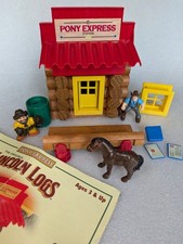Lincoln Logs Pony Express Building Set 2002 H...