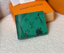 Louis Vuitton LV Golf Monogram Green Wallet |...