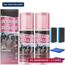 2pcs Polishing Cleaner Car Interior 2026 Upgrade Car Interior Cleaner Spray Al