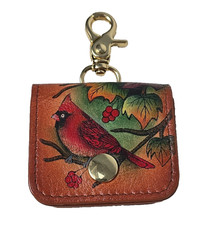 NWOT - Anuschka Hand Painted AIRPOD Leather Case - 15 Different To Choose From